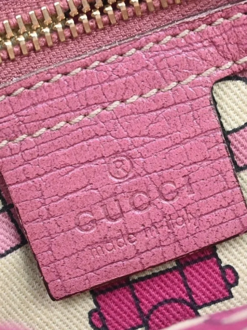 Gucci Beige Canvas GG Tote Handbag